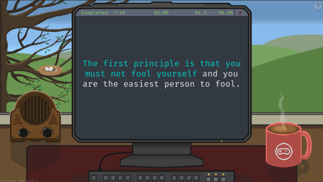 CozyTyper PC Screenshot