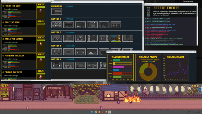 Desktopia: A Desktop Village Simulator PC Screenshot