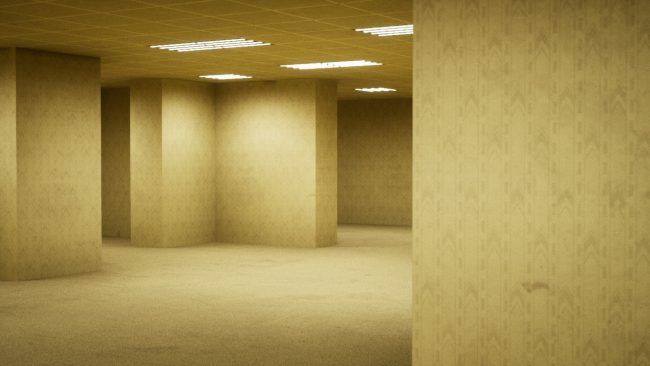 Escape the Backrooms PC Screenshot