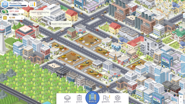 Pocket City PC Screenshot
