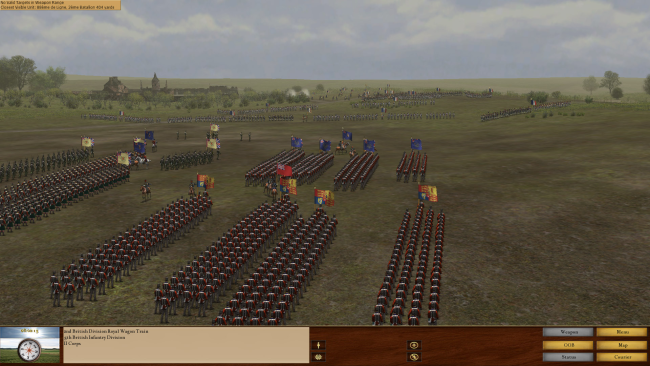 Scourge Of War: Waterloo PC Screenshot