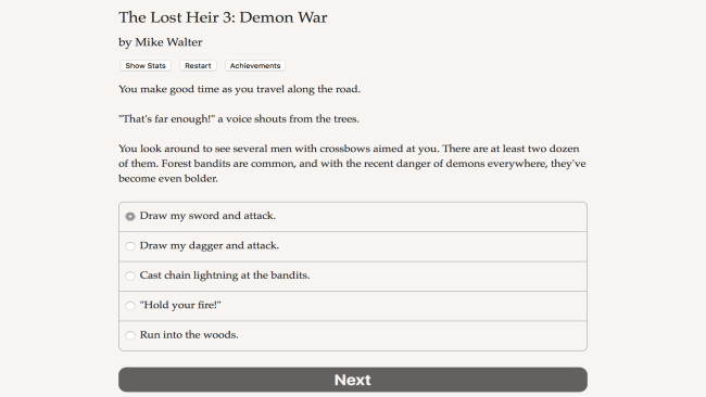 The Lost Heir : Demon War PC Screenshot