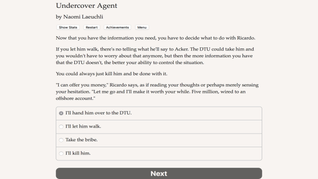 Undercover Agent PC Screenshot