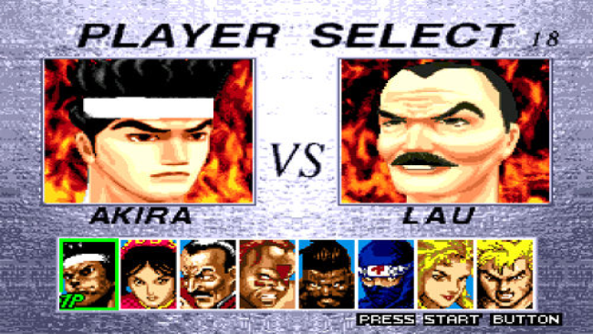 Virtua Fighter Gameplay Screenshot