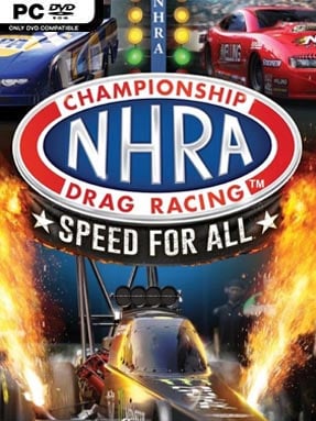 NHRA Championship Drag Racing: Speed For All Cover Art