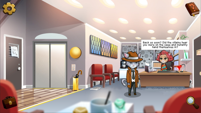 Nine Noir Lives PC Screenshot