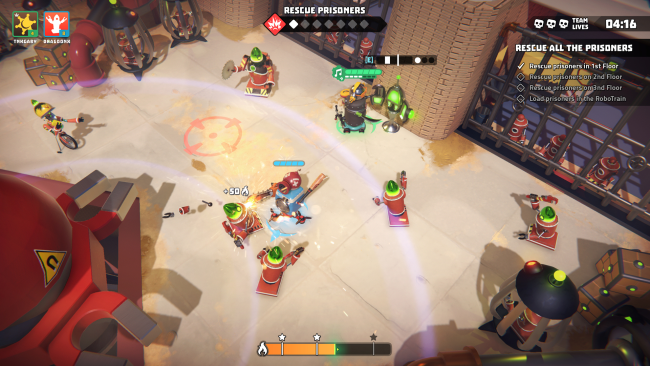 Robo Revenge Squad PC Screenshot