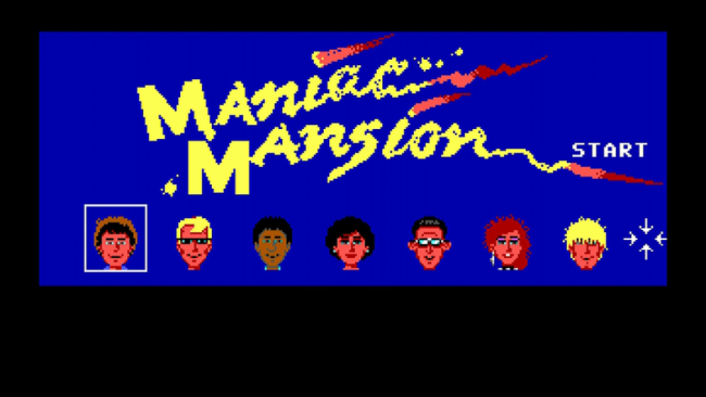 Maniac Mansion PC Screenshot