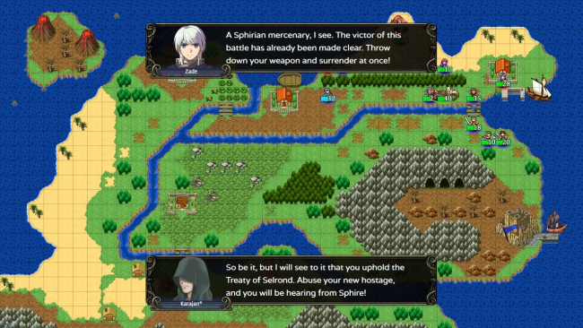 Vestaria Saga II: The Sacred Sword Of Silvanister PC Screenshot