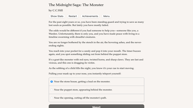 Midnight Saga: The Monster PC Screenshot