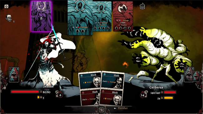 Nadir: A Grimdark Deckbuilder PC Screenshot