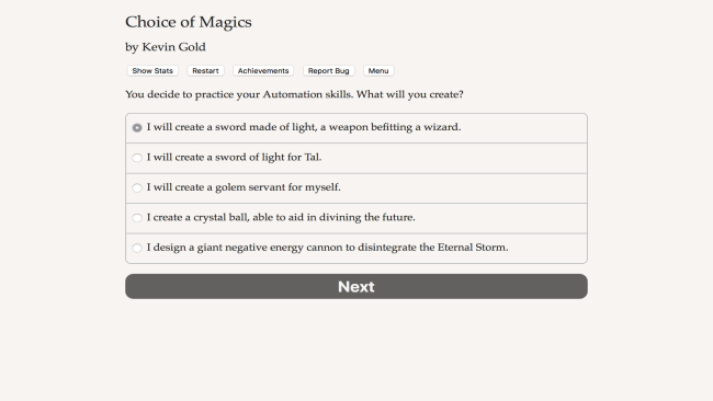 Choice Of Magics PC Screenshot