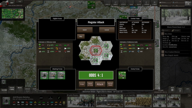 Decisive Campaigns: Ardennes Offensive PC Screenshot