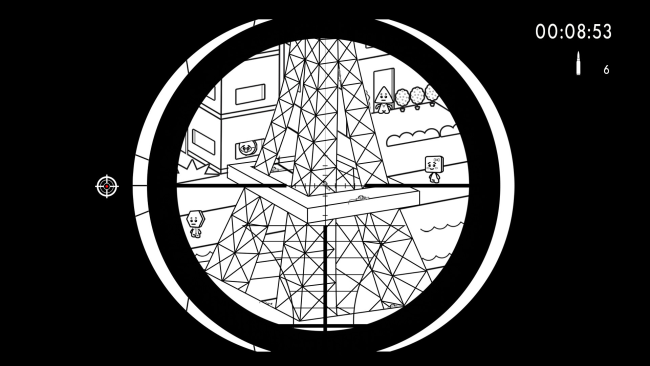 Geometric Sniper – Blood in Paris PC Screenshot