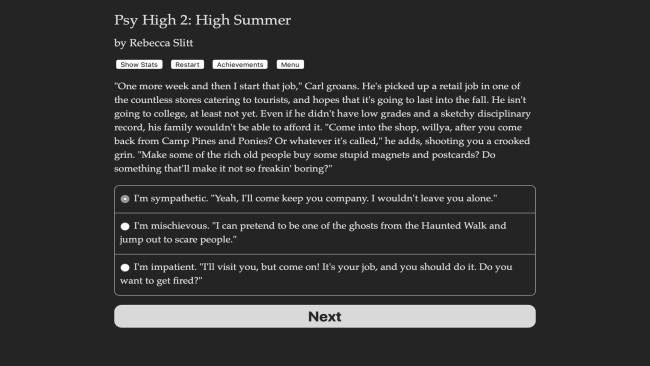 Psy High : High Summer PC Screenshot