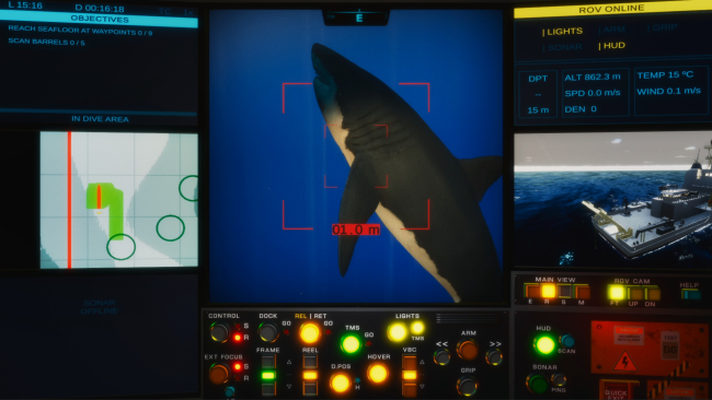 subROV : Underwater Discoveries PC Screenshot