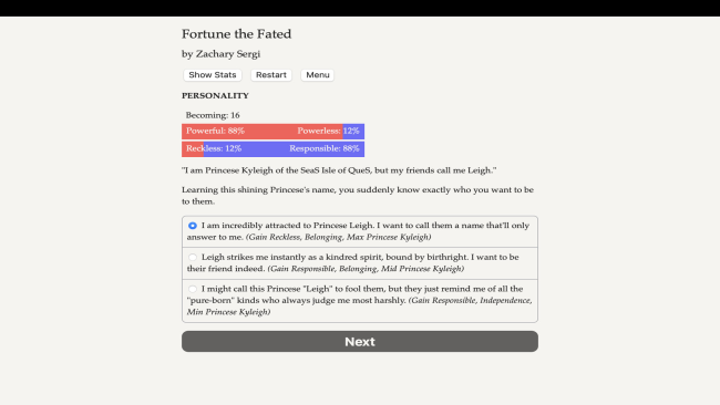 Fortune The Fated PC Screenshot