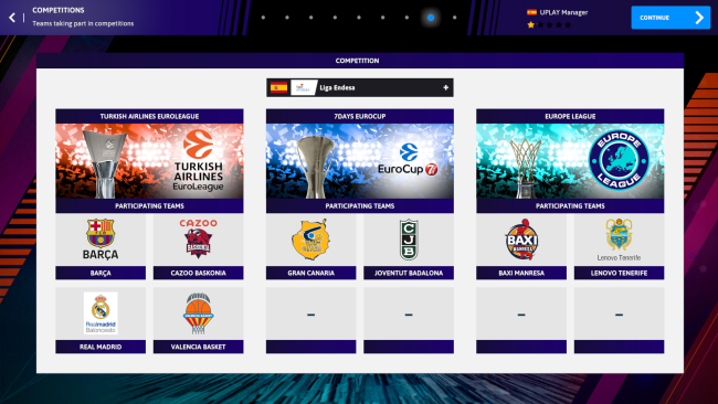 International Basketball Manager PC Screenshot
