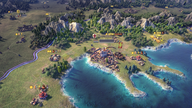 Knights of Honor II: Sovereign PC Screenshot