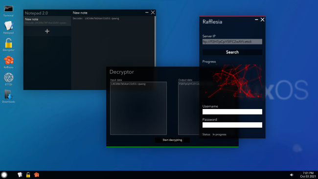 Project DeepWeb PC Screenshot