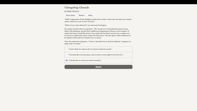 Changeling Charade PC Screenshot