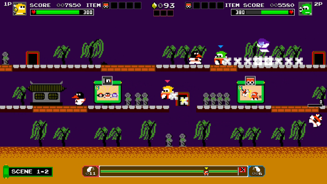 Ninja JaJaMaru: The Great Yokai Battle + Hell PC Screenshot