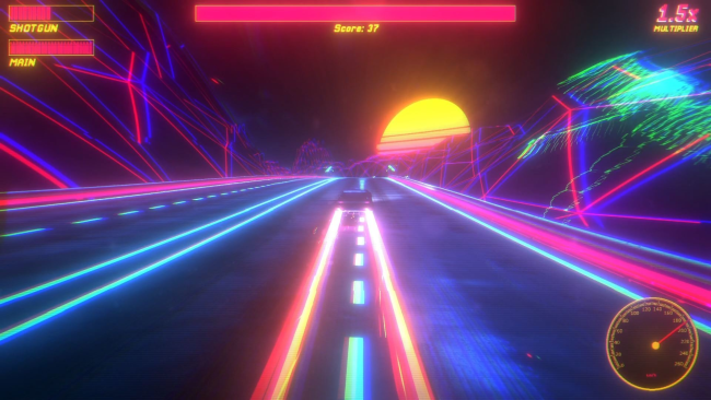 Synthwave Fury PC Screenshot