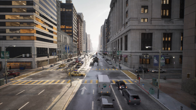 The City: Superhero Flying Experience PC Screenshot