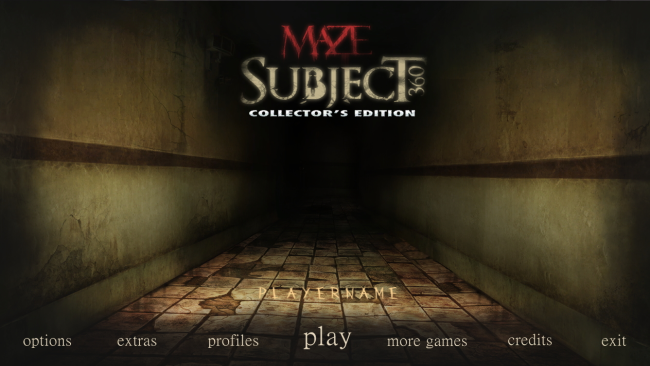 Maze: Subject Collector’s Edition PC Screenshot