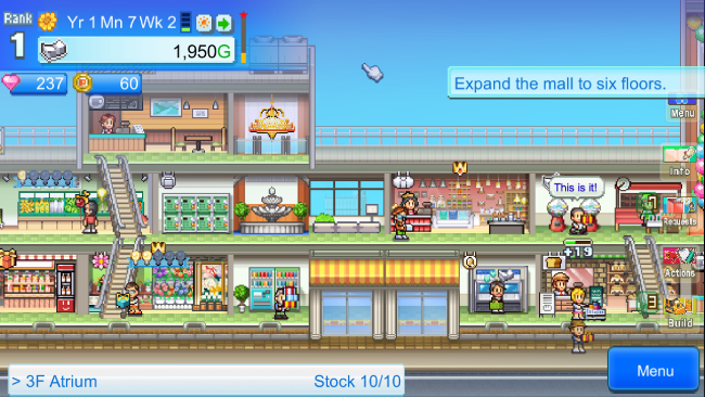 Mega Mall Story PC Screenshot