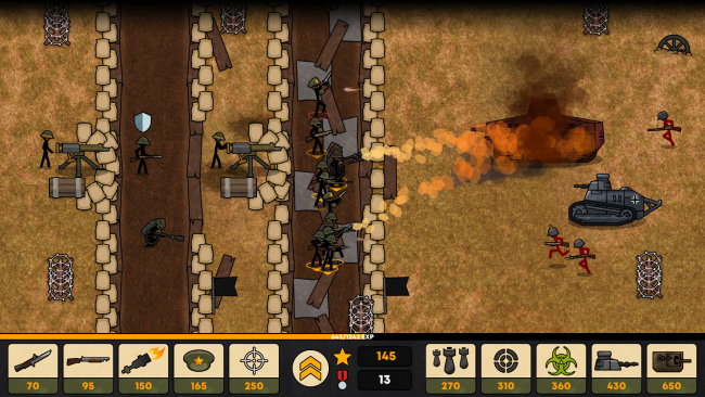 Stickman Trenches PC Screenshot