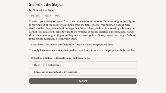 Sword of the Slayer PC Screenshot