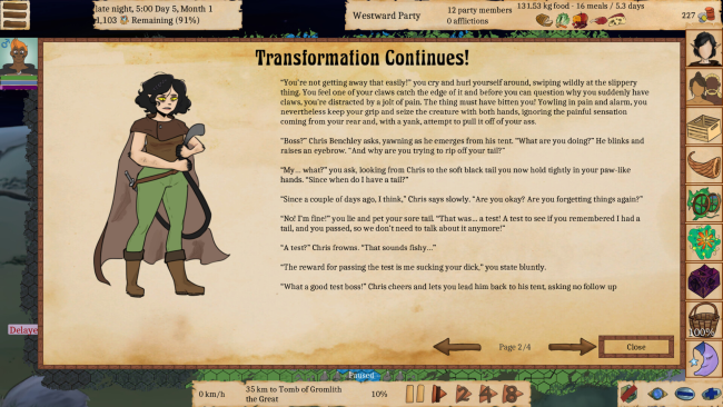 The Exile Of Aphrodisia PC Screenshot