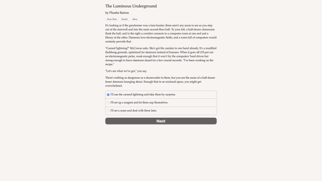 The Luminous Underground PC Screenshot