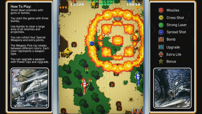 Twin Cobra PC Screenshot