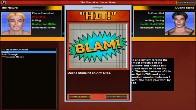 Wrestling Spirit PC Screenshot