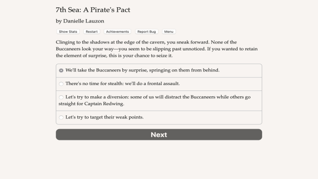 7th Sea: A Pirate’s Pact PC Screenshot