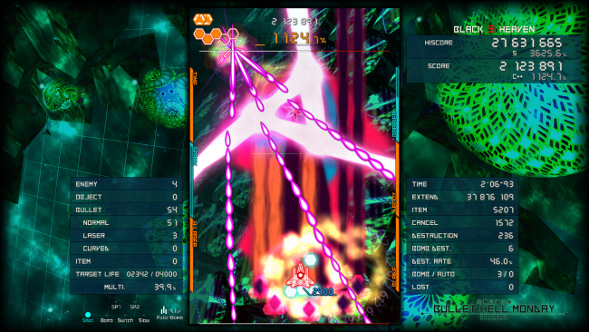 Bullet Hell Monday: Black PC Screenshot