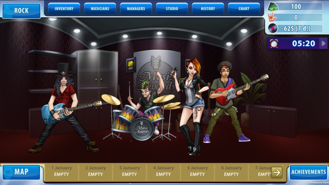 Music Band Manager PC Screenshot