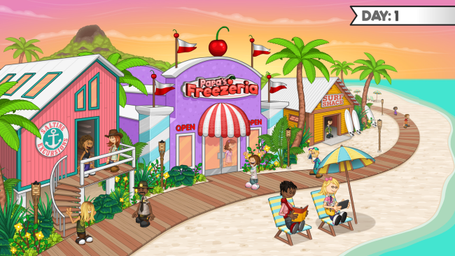 Papa’s Freezeria Deluxe PC Screenshot