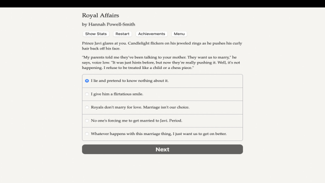 Royal Affairs PC Screenshot