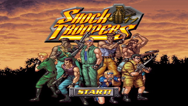 SHOCK TROOPERS PC Screenshot