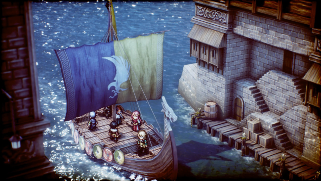 TRIANGLE STRATEGY PC Screenshot