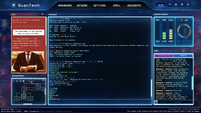 World Wide Hack PC Screenshot