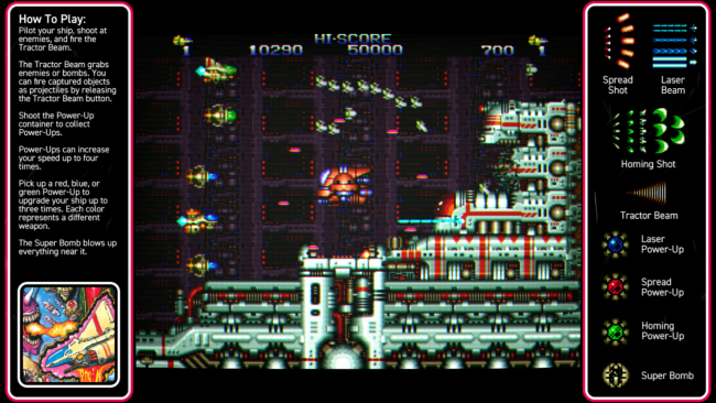 Zero Wing PC Screenshot