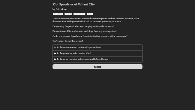 Zip! Speedster Of Valiant City PC Screenshot