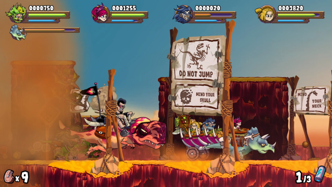 Caveman Warriors PC Screenshot