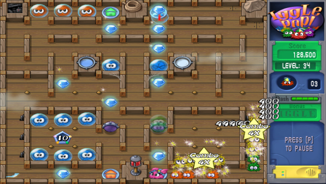 Iggle Pop Deluxe Gameplay Screenshot