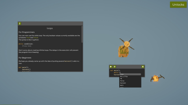 The Farmer Was Replaced PC Screenshot