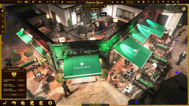 Espresso Tycoon PC Screenshot